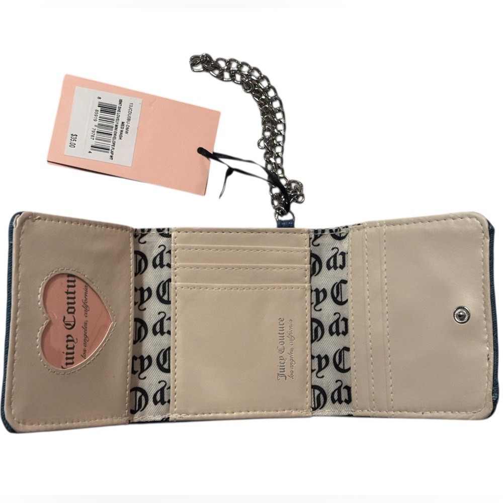 Denim chain Juicy wallet - Picture 3 of 6